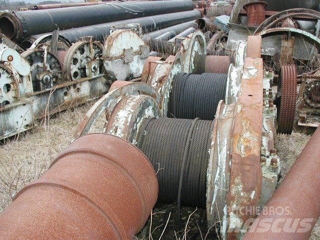  Piloteringsspil 3 tromler Winches, hoists and material lifts