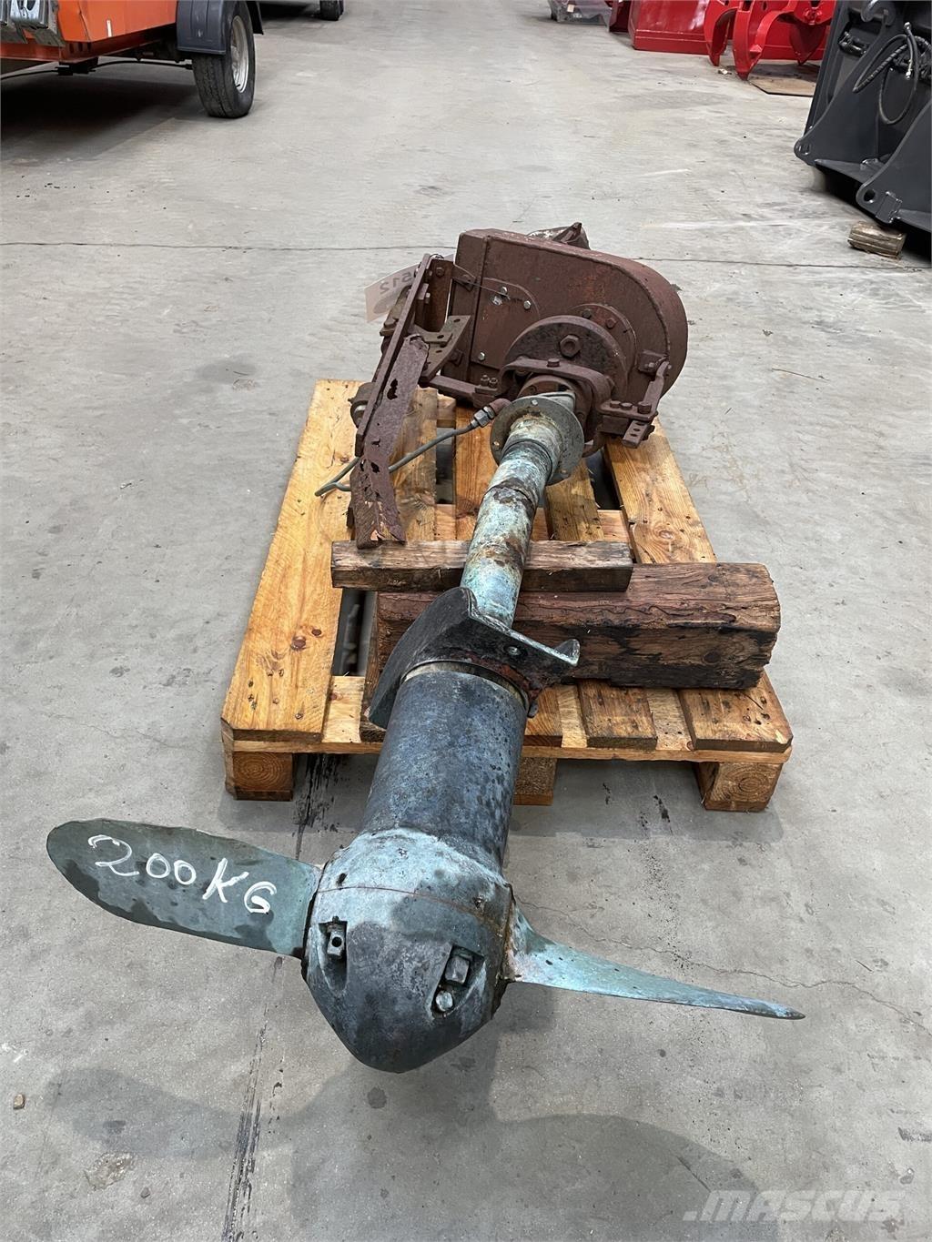  Propel 2-bladet, vendbar Marine engine units