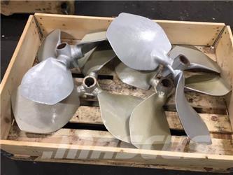  Propeller - 4 stk i alt Marine engine units