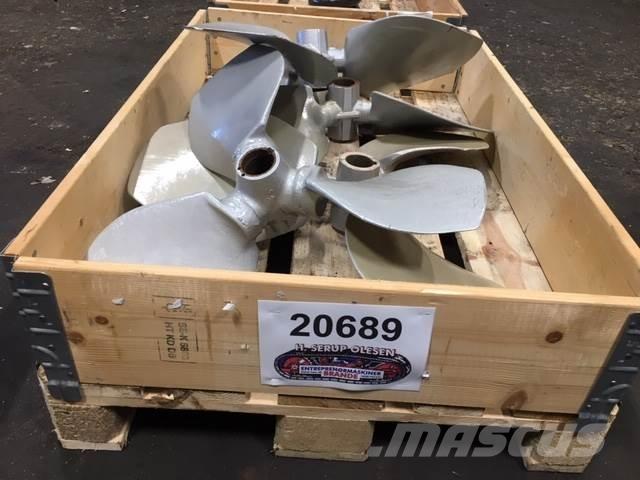  Propeller - 4 stk i alt Marine engine units