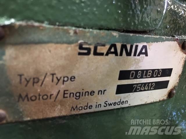 Scania D8LB03 motor Engines