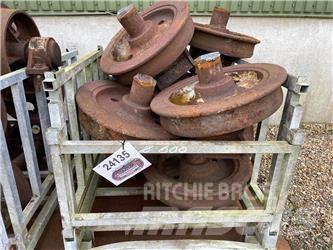  Skinnehjul, ø600 mm + flange Tyres, wheels and rims