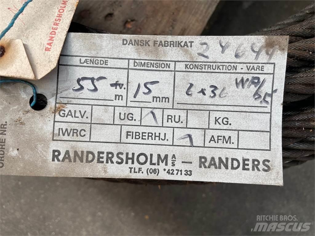  Stålwire Ø15 mm Crane spares & accessories