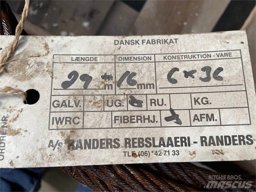  Stålwire Ø16 mm Crane spares & accessories