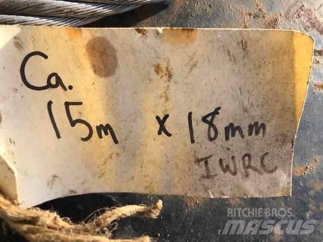 Stålwire Ø18 mm Crane spares & accessories