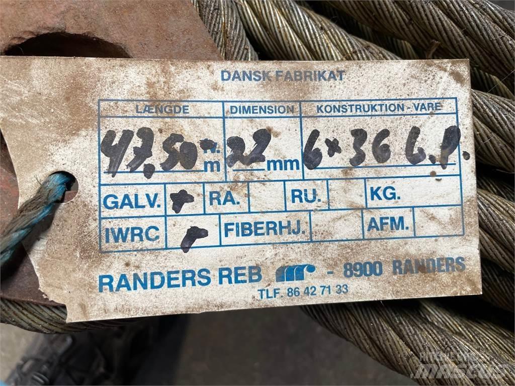  Stålwire Ø22 mm Crane spares & accessories