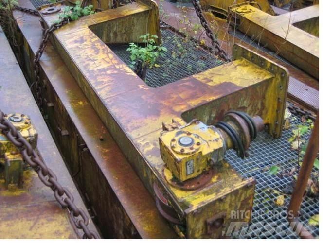  TEKA kranundervogne - 16 stk. Crane spares & accessories