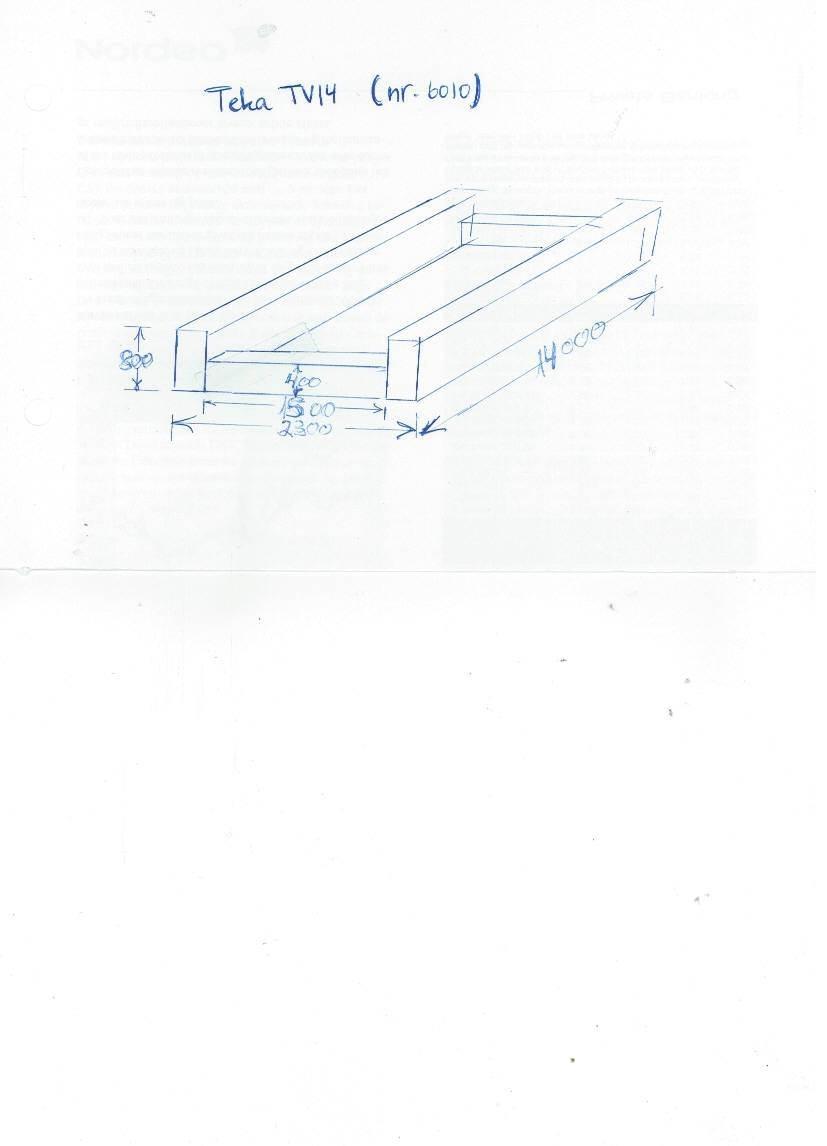  Teka Ponton - 3 stk. Marine engine units