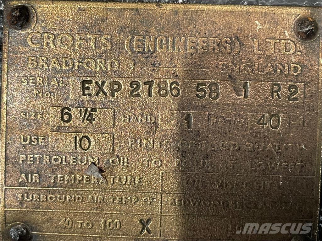  Vinkelgear fabr. Crofts Gearboxes