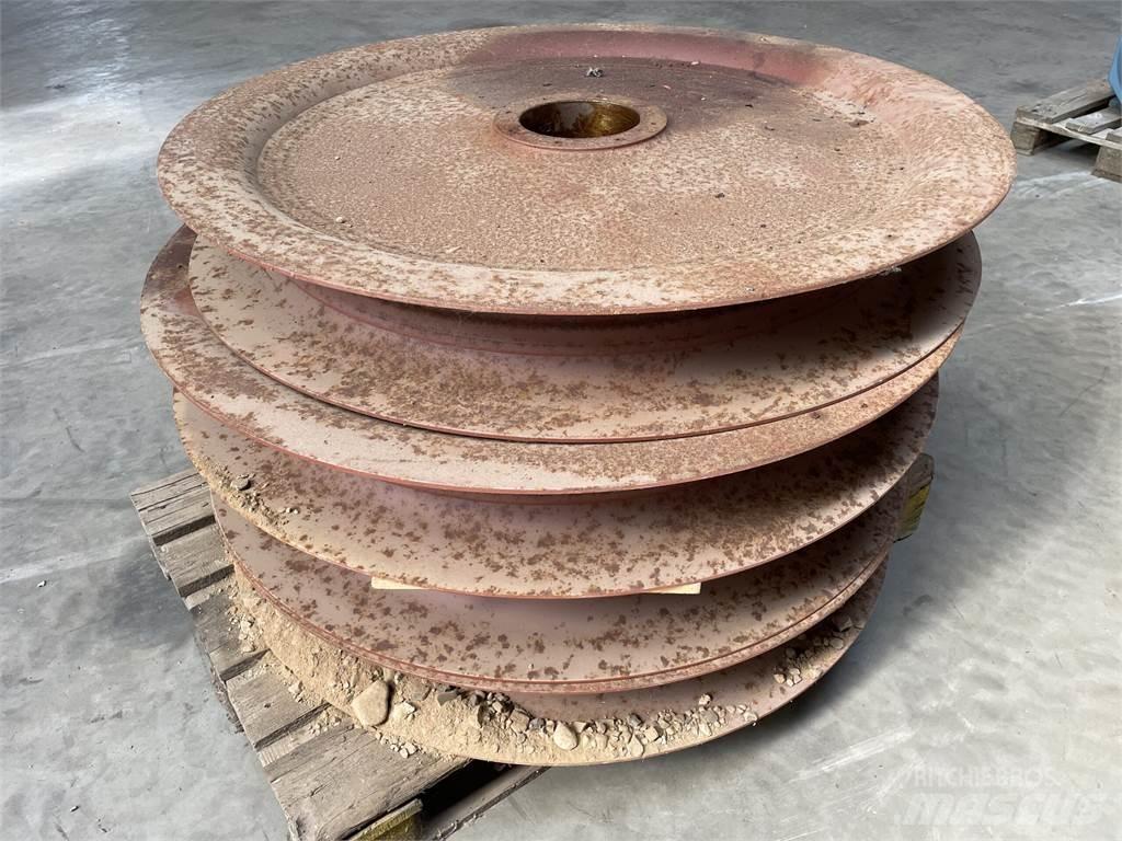  Wirehjul, 4 stk Crane spares & accessories