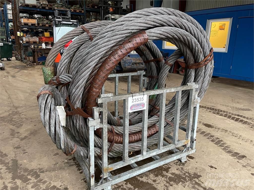  Wirestroppe - 2 stk. Crane spares & accessories