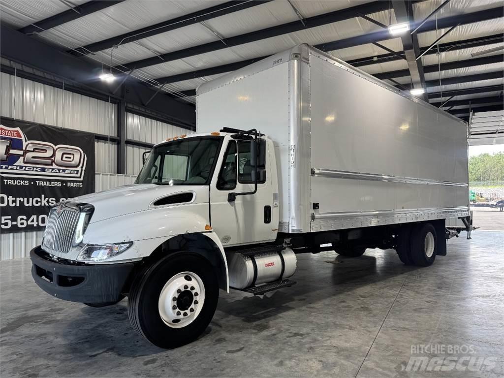 International 4300 Van Body Trucks