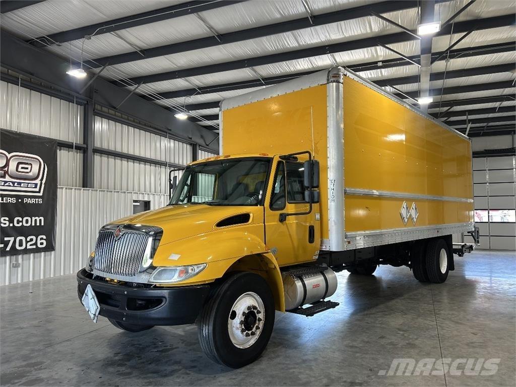 International 4300 Van Body Trucks