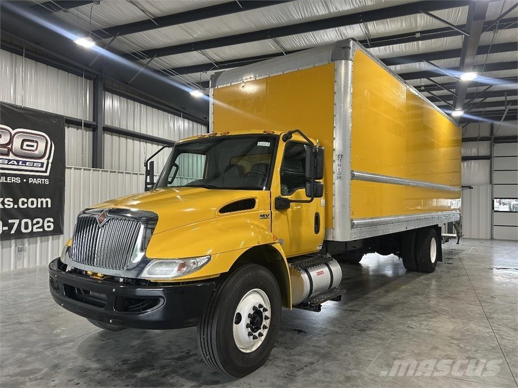 International MV Van Body Trucks