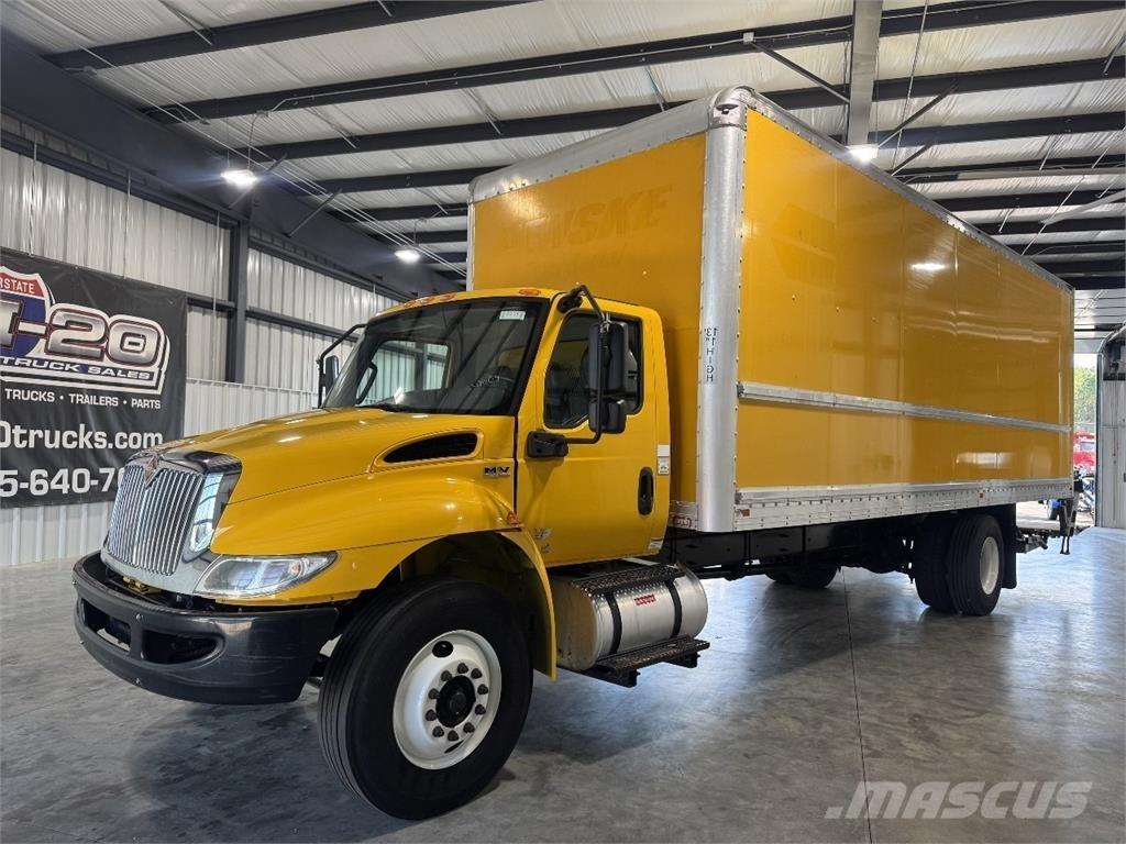 International MV607 Van Body Trucks