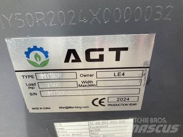 AGT MY50R Crawler excavators
