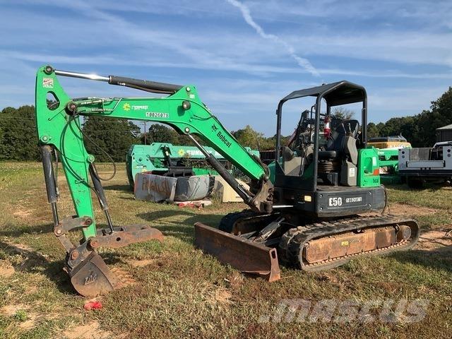 Bobcat E50 Crawler excavators