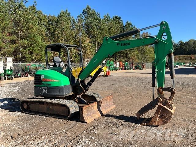 Bobcat E50 Crawler excavators