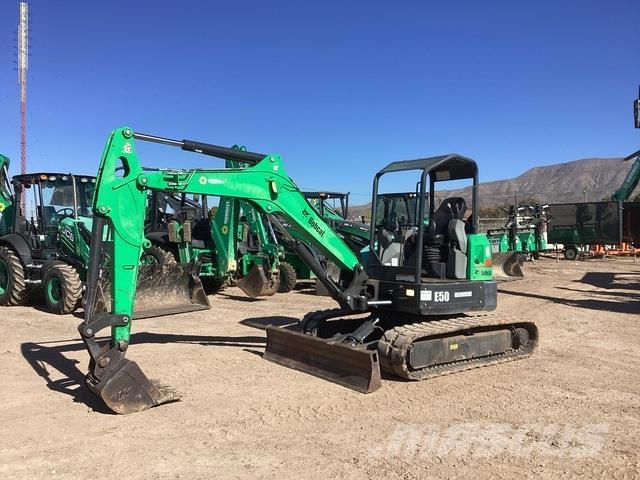 Bobcat E50 Crawler excavators