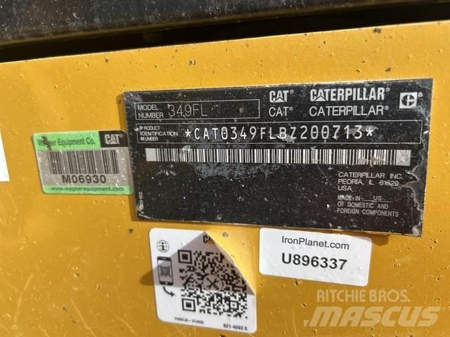 CAT 349FL Crawler excavators