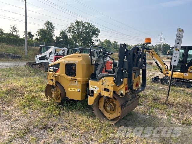 CAT CB24B Twin drum rollers