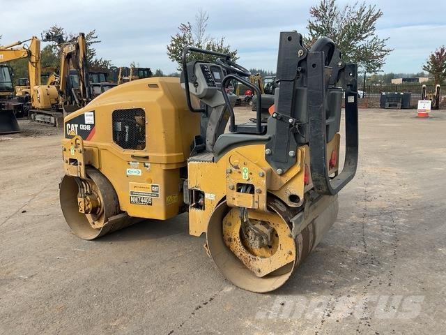 CAT CB24B Twin drum rollers