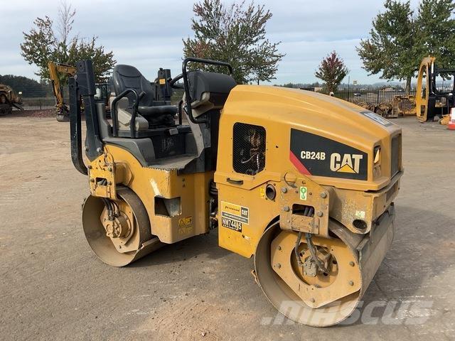 CAT CB24B Twin drum rollers