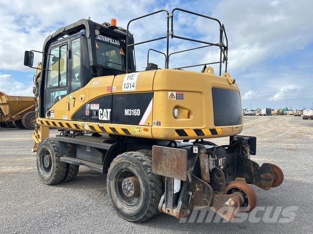 CAT M316D Wheeled excavators