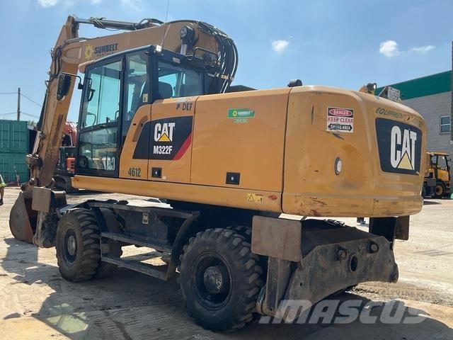 CAT M322F Wheeled excavators