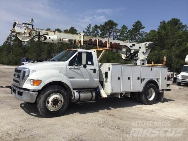 Ford F-750 Mobile drill rig trucks