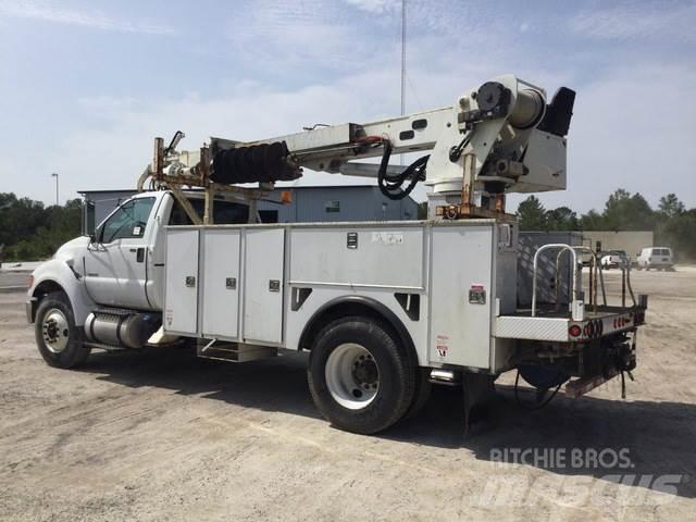 Ford F-750 Mobile drill rig trucks