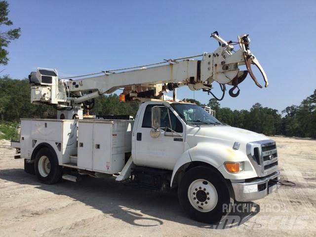 Ford F-750 Mobile drill rig trucks
