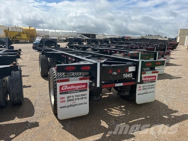  Gallegos Containerframe/Skiploader trailers