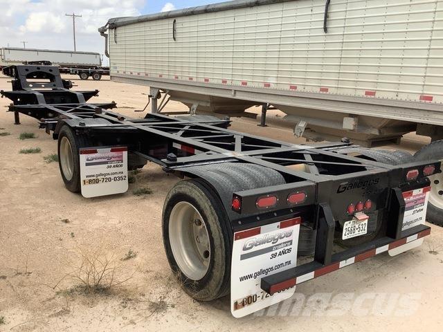  Gallegos Containerframe/Skiploader trailers