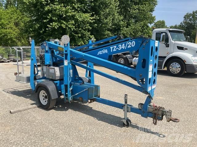 Genie TZ-34 Trailer mounted aerial platforms