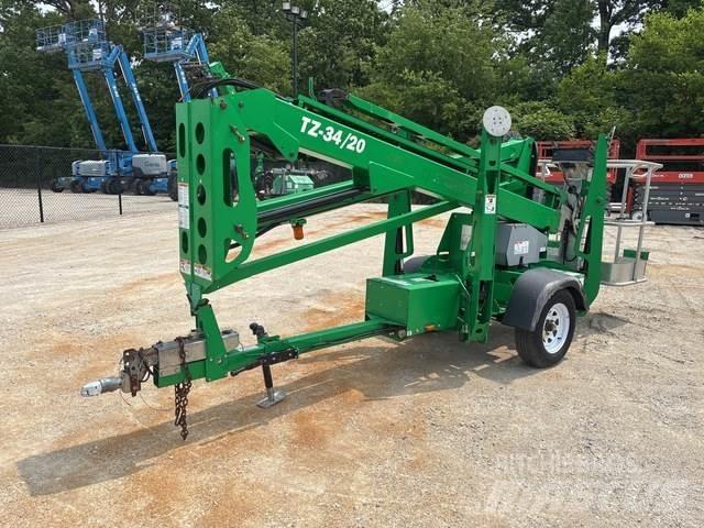 Genie TZ-34 Trailer mounted aerial platforms
