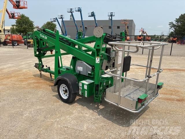 Genie TZ-34 Trailer mounted aerial platforms