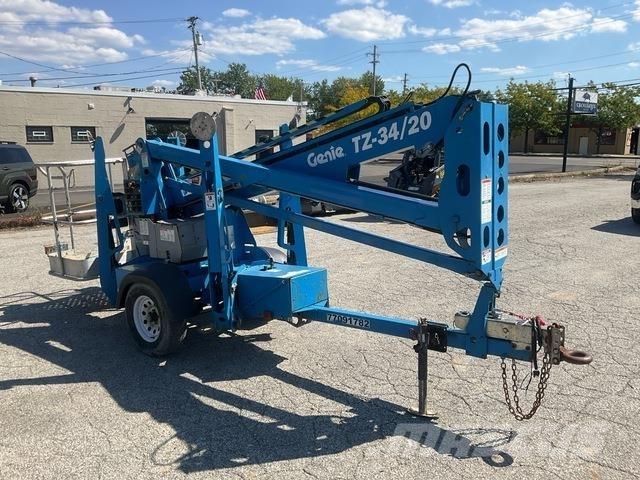 Genie TZ-34 Trailer mounted aerial platforms