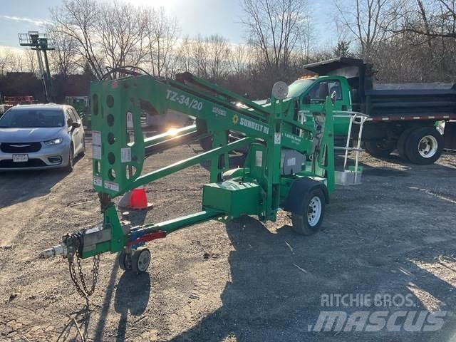 Genie TZ-34/20 Trailer mounted aerial platforms