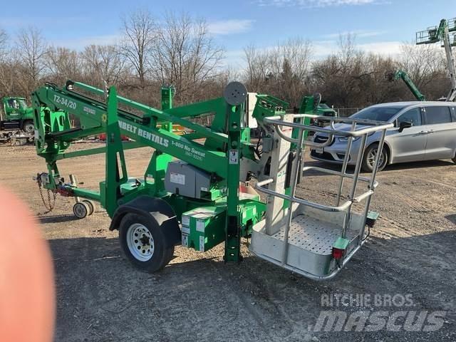 Genie TZ-34/20 Trailer mounted aerial platforms