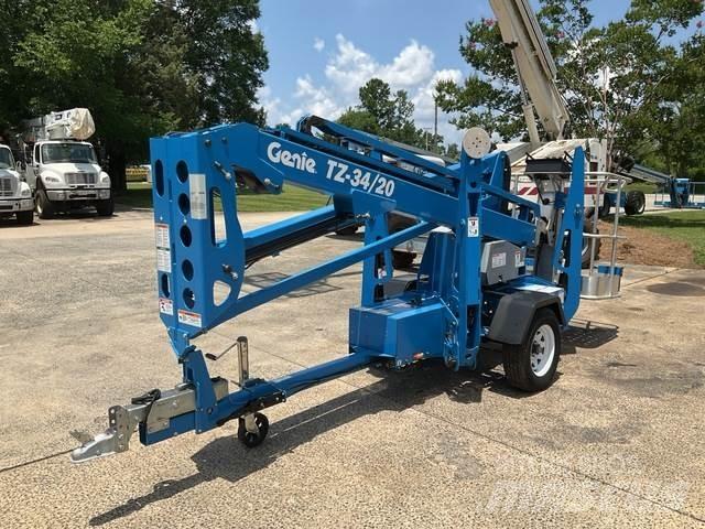 Genie TZ-34/20 Trailer mounted aerial platforms