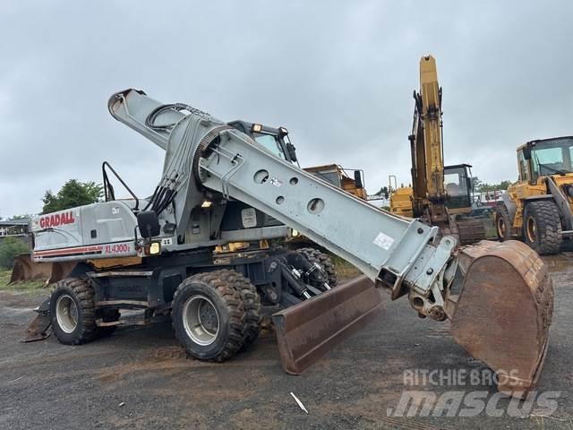 Gradall XL4300 Wheeled excavators