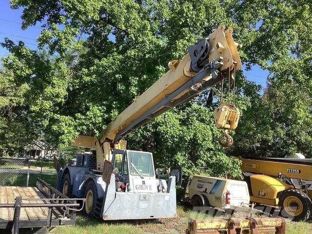 Grove RT58D All terrain cranes