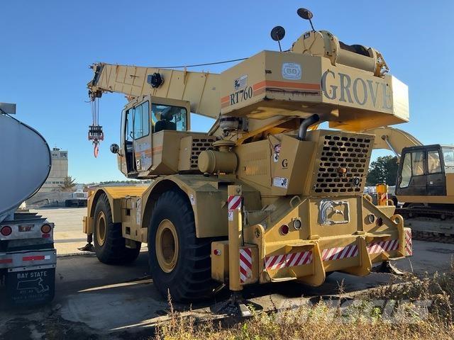 Grove RT760 Rough terrain cranes