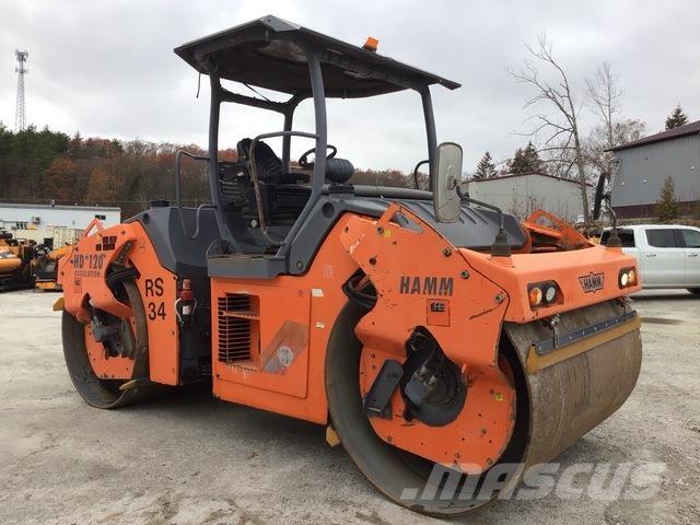 Hamm HD+120 V0 Twin drum rollers