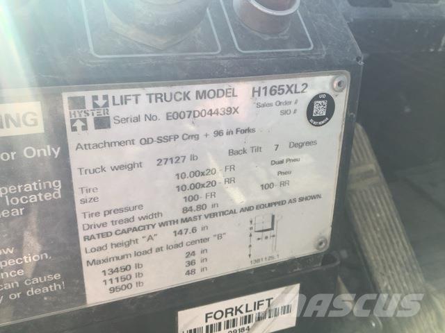 Hyster H165XL2 Other