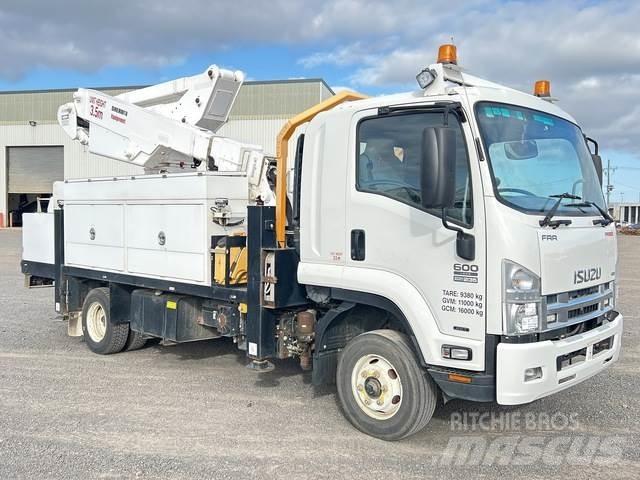 Isuzu FRR600 Truck mounted aerial platforms