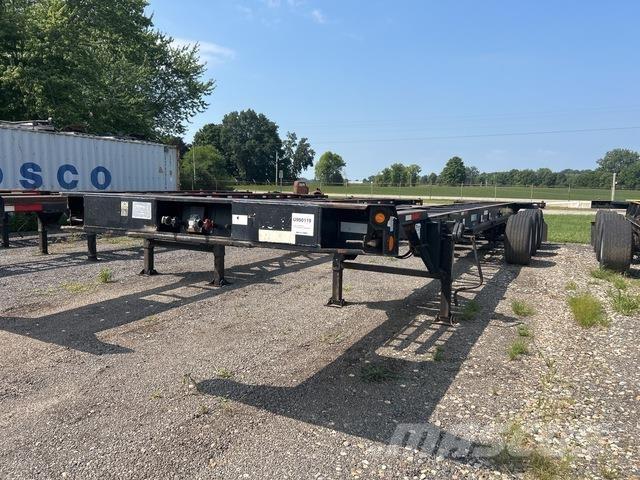  Jindo Tri/A Containerframe/Skiploader trailers