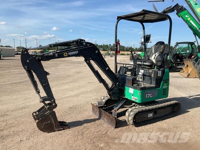 John Deere 17G Crawler excavators