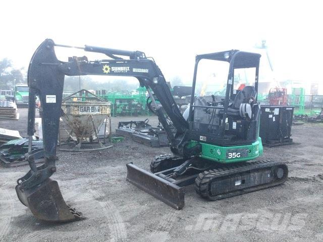 John Deere 35G Crawler excavators